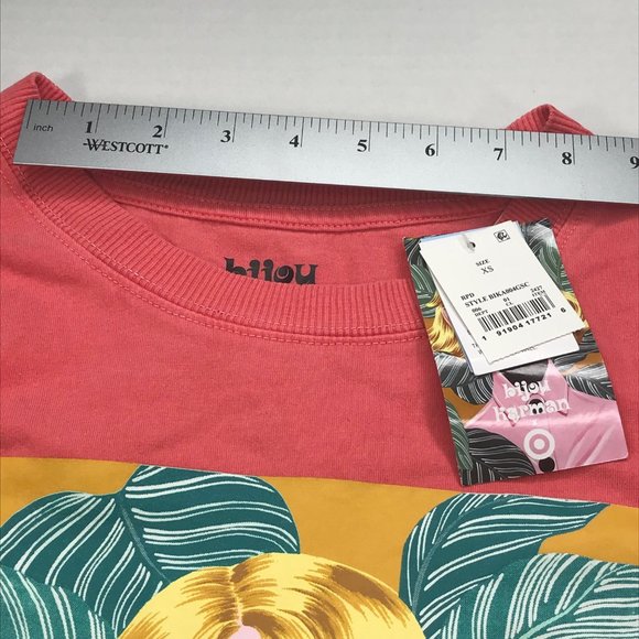 Mad Engine Women's Short Sleeve Bijou Karmen Graphic Tee Shirt XS New With Tags - Picture 8 of 13